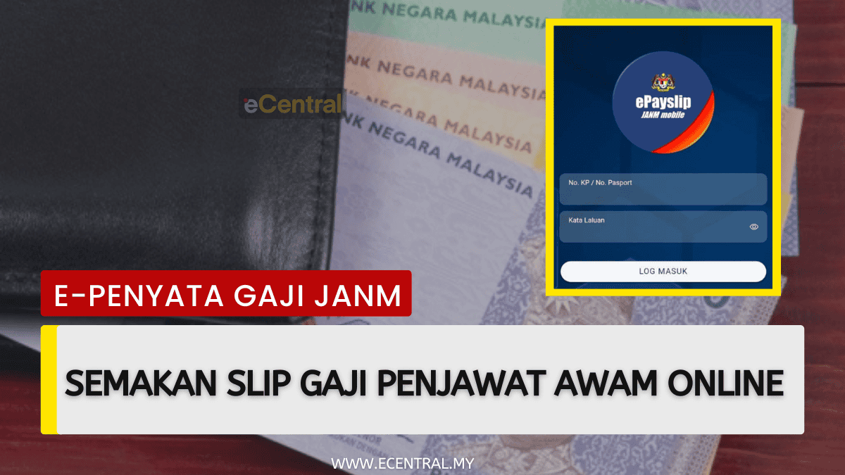 Semakan Slip Gaji Penjawat Awam Online